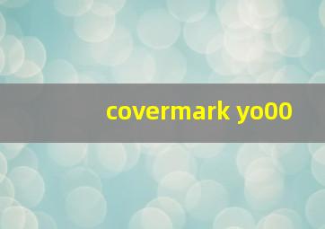 covermark yo00